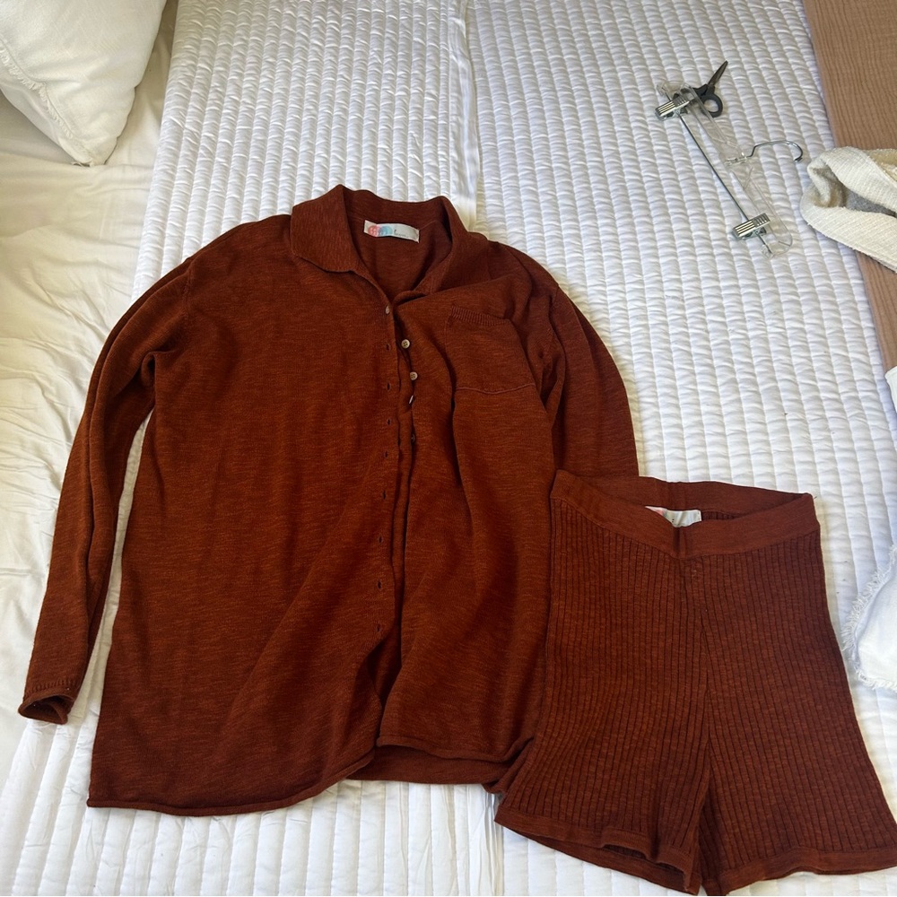 Free People Zumba Sweater Set